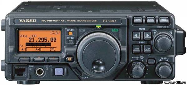 Любительские радиостанции. Yaesu FT-897